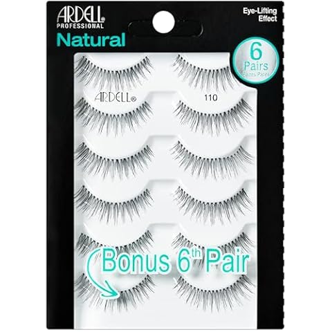 Ardell Natural Multipack False Lashes - 110 Black Cover