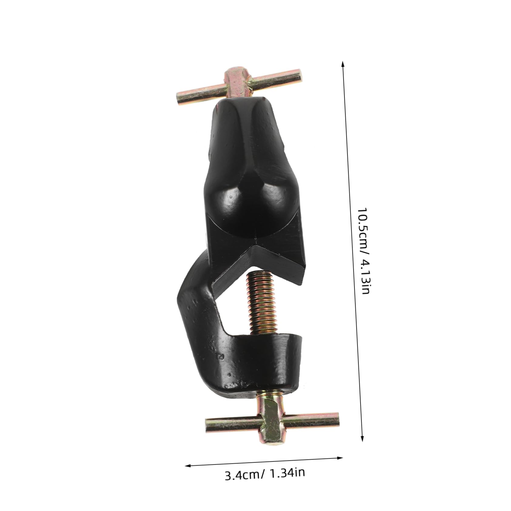 Zerodeko 4 Sätze Zinklegierung Cross Clip Boss-kopf-clip-halter Klemme Für Laborstativ Kreuzklemme Labor-kreuzclip Griffe Pflicht Klemmhalter Für Muttern Laborausrüstung Bakelit 2 Stück * 4