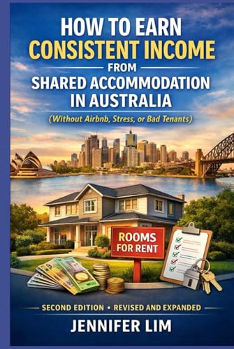 HOW TO EARN CONSISTENT INCOME FROM SHARED ACCOMMODATION IN AUSTRALIA: A Practical Guide for Property Owners to Earn Stable Rental Income Without Airbnb für 37,97 EUR (-79%) statt 178,87 EUR bei amazon.de Bild: HOW TO EARN CONSISTENT INCOME FROM SHARED ACCOMMODATION IN AUSTRALIA: A Practical Guide for Property Owners to Earn Stable Rental Income Without Airbnb für 37,97 EUR (-79%) statt 178,87 EUR bei amazon.de