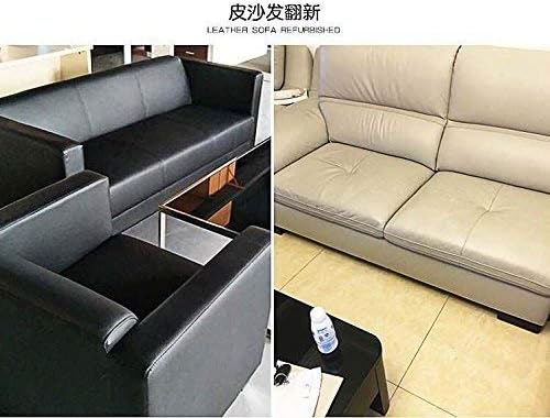 Miniatura 5 de Parches de reparación de tela sintética de cuero autoadhesivo para sofá, para asientos de automóvil, para ropa (ancho 19.6 pulgadas x 53.9 pulgadas