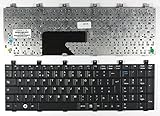 Facile à monter Keyboards4Laptops Royaume-Uni Noir Clavier pour Ordinateur Portable (PC) de Remplacement Compatible avec Fujitsu Siemens K022605B2