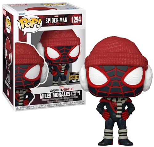 Funko Pop! Marvel: Miles Morales - Winter Miles (Exc), Collectable Toy Figure for Collectors and Display - 74722