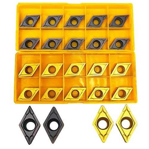 KinRite 20 pcs Cutting Tools Indexable Inserts Turning Inserts DC