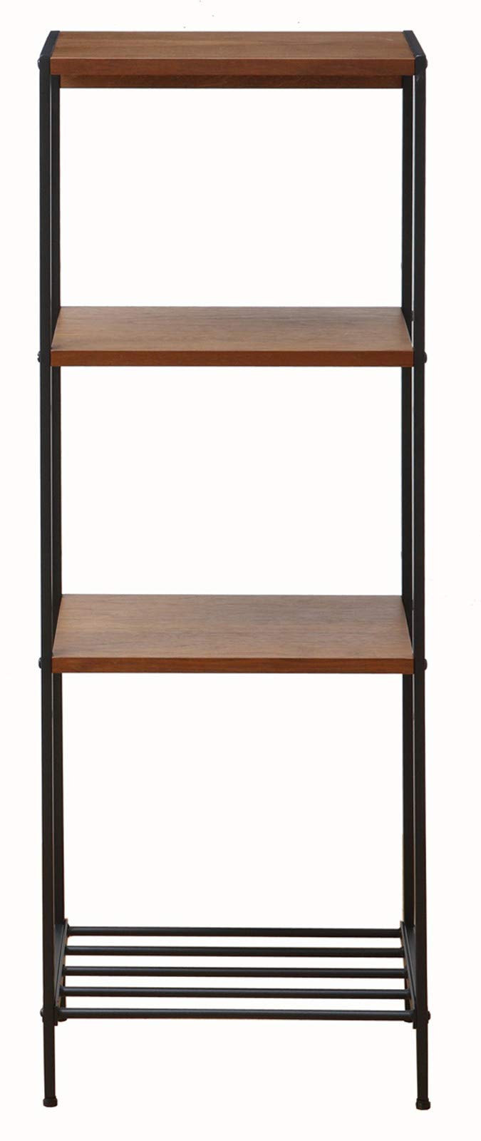 Amazon｜ブラウン／anthem アンセム ラック 収納 シェルフ DVDラック