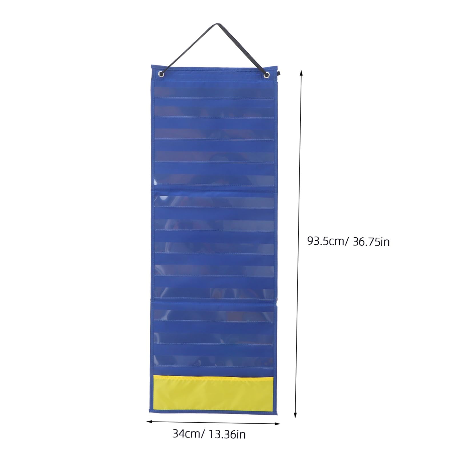 STOBOK Tabla de Rutina Visual para Niños en Casa y Escuela, Calendario Infantil Azul Material Seguro de Poliéster y Pvc para Planificación Diaria y Recompensas