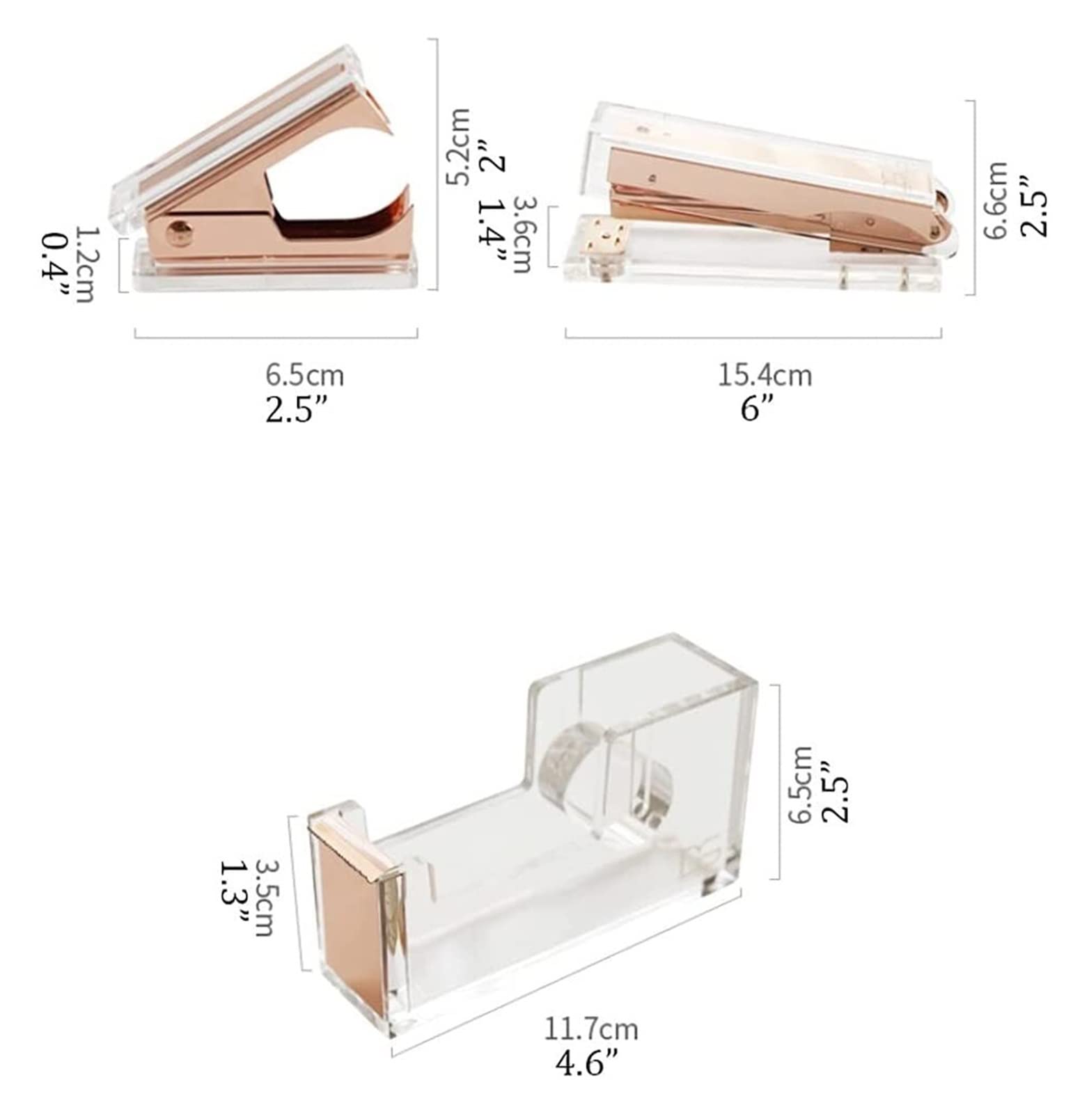 Set Cucitrice Acrilica Dream Color - Con Dispenser Nastro E Rimuovi-Graffette, 1000 Graffette 26/6 - Foto 12