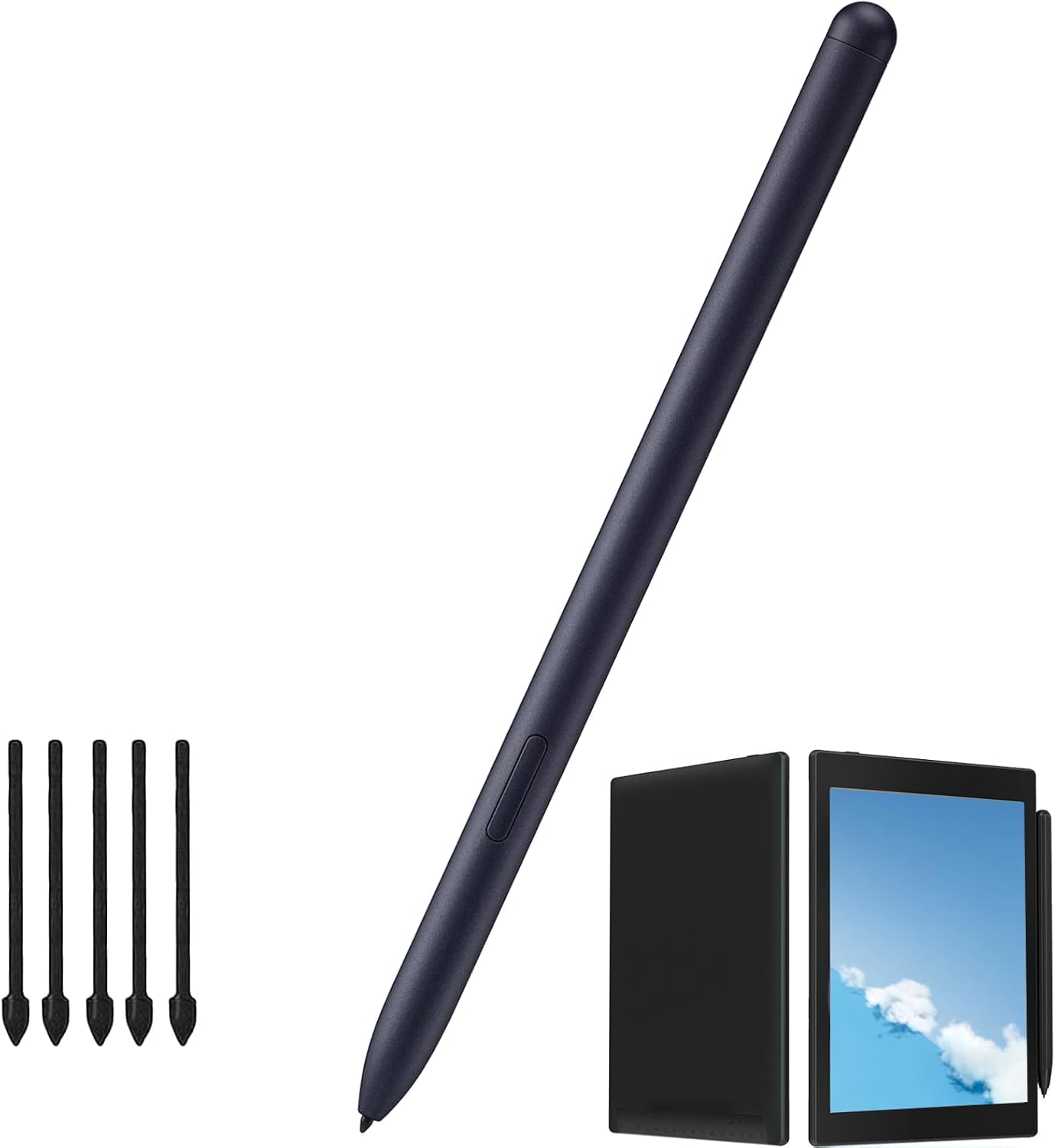 Stylus Pen per il Tablet E Ink BOOX Note Air 3 C 10.3 ePaper Penna, BOOX Go 10.3 ePaper/Tab Ultra C Pro + 5 Punte,Colore:Nero