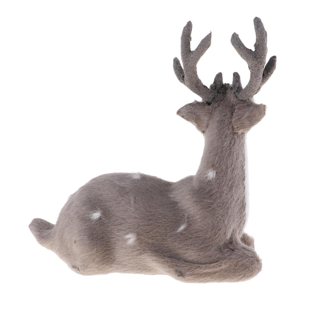 Amazon.co.jp: Wswqop シミュレーションクリスマスヘラジカ