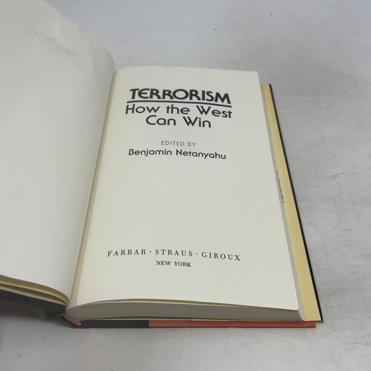 Terrorism: How the West Can Win Netanyahu, Benjamin - PT04