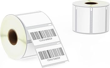 BETCKEY - 2 Rotoli 11354 Etichette Compatibile con DYMO S0722540, 57mm x 32mm, 2000 Etichette Multiuso Utilizzo per LabelWriter 450 4XL NON per 550 o 5XL