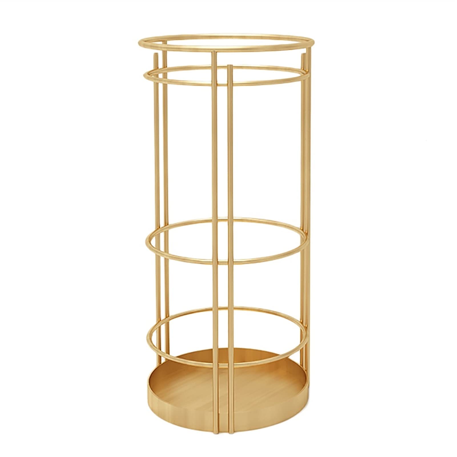 Seau de parapluie de grande capacité gain de place avec plateau de stockage d'eau pour entrée