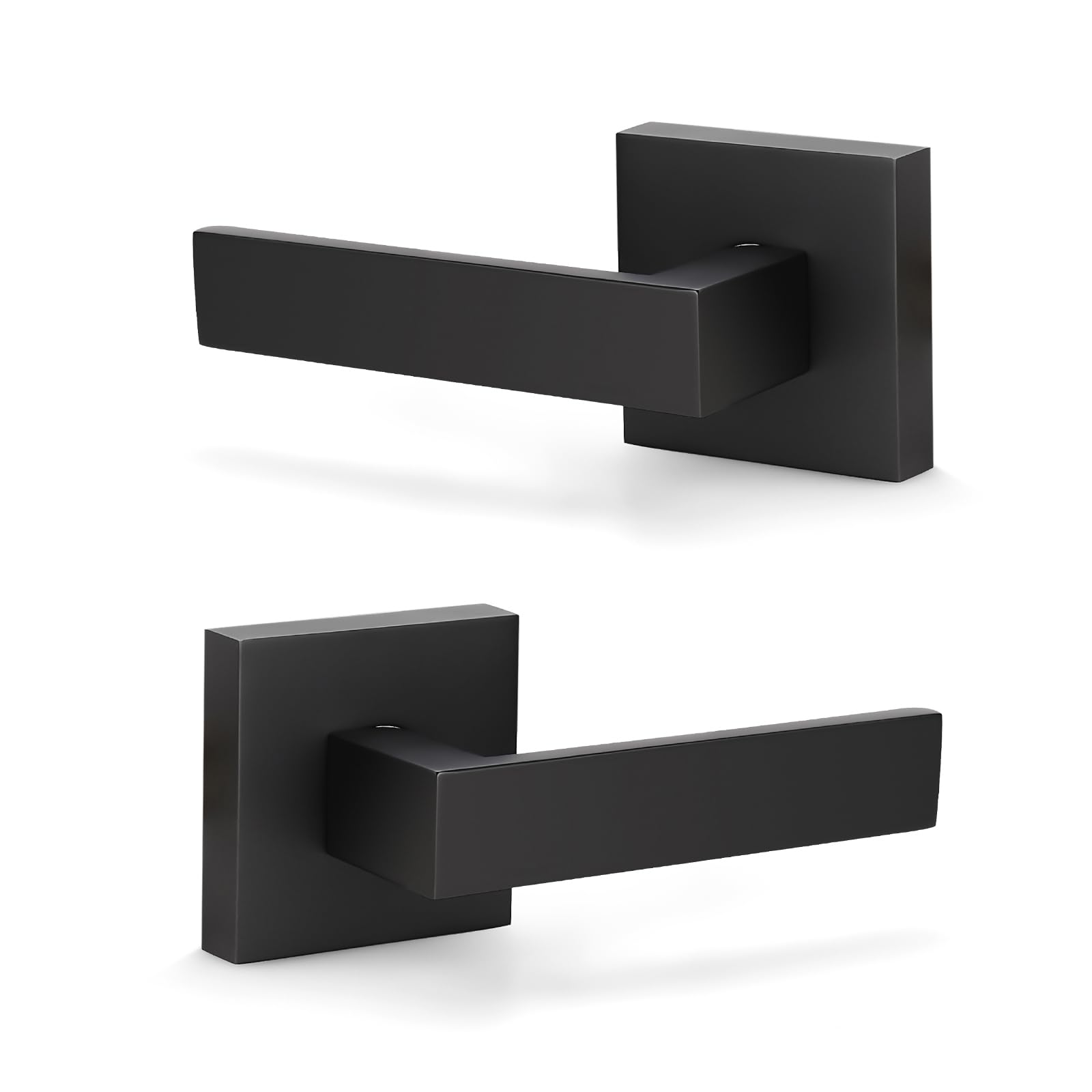 KNOBWELL Matte Black Dummy Door Handles - FREE SHIPPING -9 KNOBWELL Matte Black Dummy Door Handles - FREE SHIPPING -9