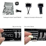 Black Butterfly Car Decor,Cute Women Car Air Freshener Vent Clips - Image 6
