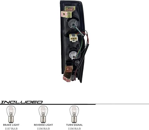 Miniatura 4 de EPIC LIGHTING Luces Traseras de Reemplazo Halógenas Especializadas Compatibles con NIS.SAN 86-94 D21 95-97 PICKUP  NI2800103 NI2801103 B655501G00