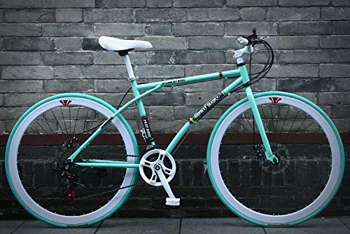 DszgoDszgo 26 Inches 40 Knives Adult Road Bike Comfortable Riding The Transmission Can Be Operated With Full Thumb Mechanical Double Disc Brake Young Men And Women Cycling Shiftable Road Racing