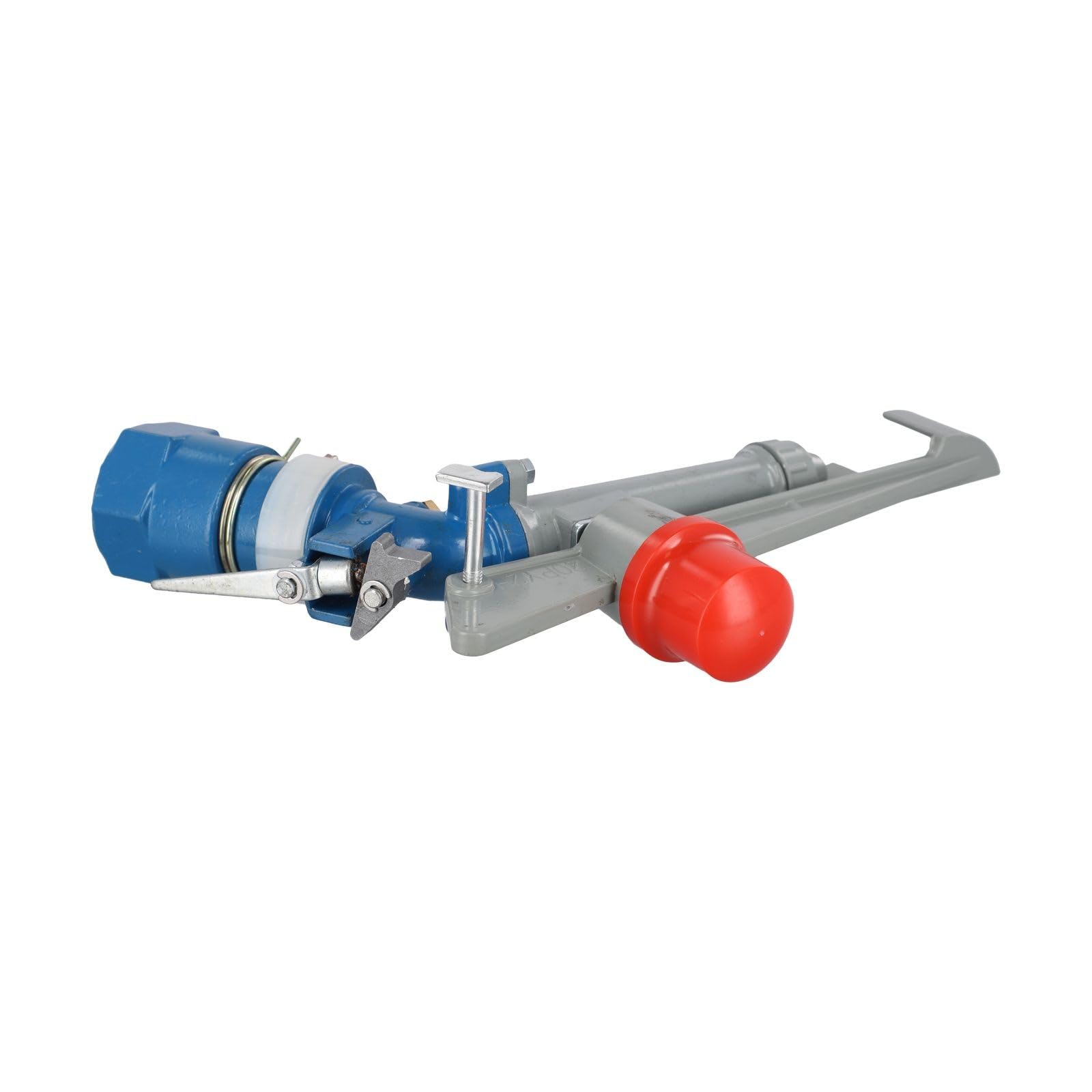 Pistolet d'arrosage réglable en alliage de zinc à 360° pour pelouse, jardin et arrosage agricole - Filetage 1" - Rayon de pulvérisation 35-40 m, débit 4,0-4,63 m³/h