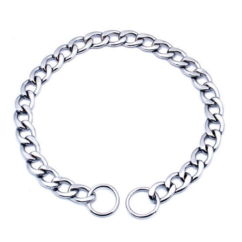 PSK Dog Choke Chain Plain Silver Length 1.5 feet No.8 (Large) (B07V6PWVS8) Amazon Price History, Amazon Price Tracker