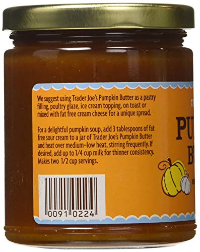 Trader Joes Pumpkin Butter, 10 Ounce, 3 Pack #TOP1
