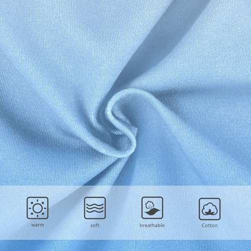 Joisal Girls Underwear Toddlers 2t Cotton Little Girl Panties Print Kids Briefs Undies Elegant Blue Azure Gradient3