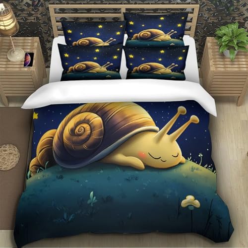 Housse de couette hypoallergénique en microfibre douce 140x200 - 5