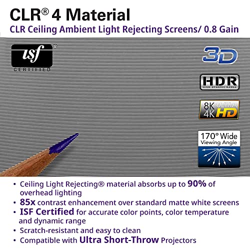 Akia Portable Projector With Screen Outdoor Projector And Screen Packages 123 Inch 16:9 Clr4 Alr Video Projector Screen, Compatible With Hdmi Vga Usb Full Hd For Backyard Home Built-In Speaker, Remote #TOP3