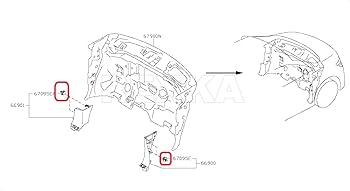 Amazon.com: Rexka 30pcs Door Trim Panel Retainer Clip Compatible