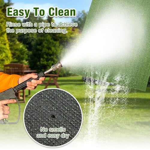 GLOBREEN Grass Pad for Dog Large Size - 2FTx6FT, Dog Potty Training Turf, Indoor Outdoor Pets Pee Fake Grass for Balcony Patio Yard - Image 6