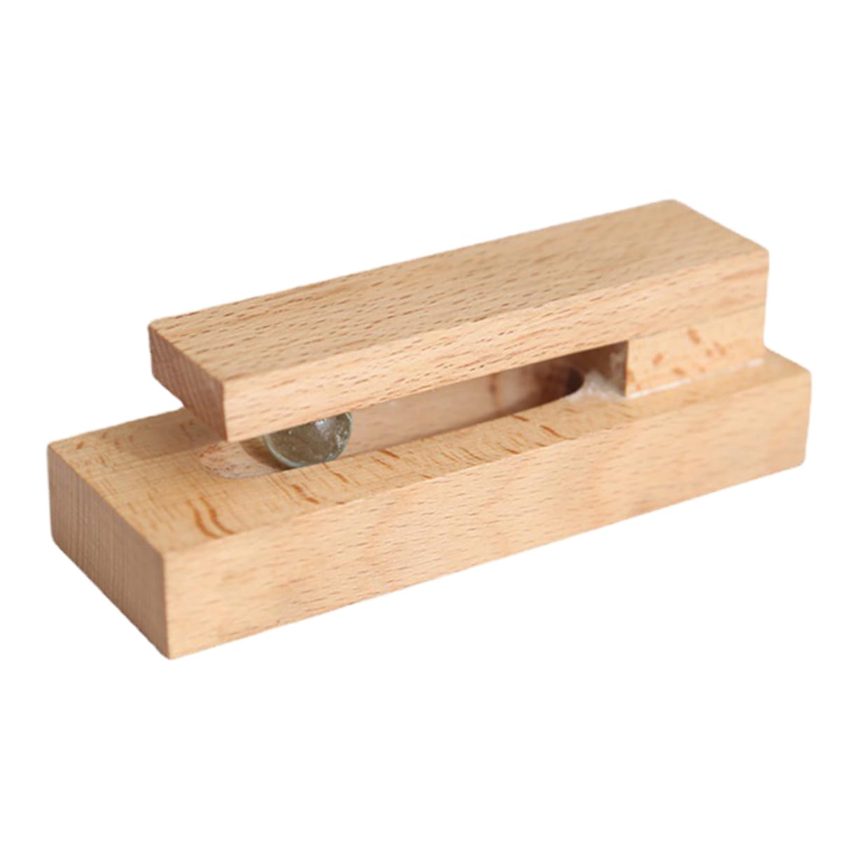 Ciieeo Rustic Wood Towel Hook Punch Wall Mounted Holder for Kitchen and Bathroom Wooden Rack for Dishcloths and Towels Space Saving Design for Quick Drying