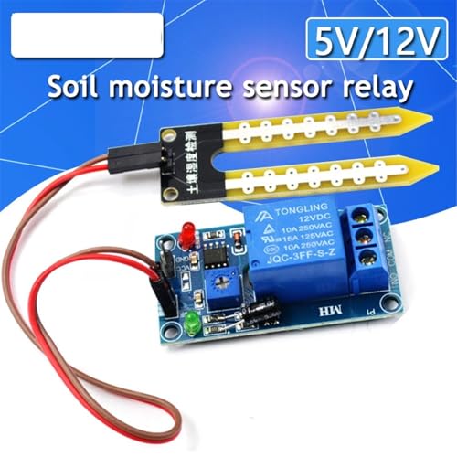 Relé de control de humedad con sensor de suelo programable para riego automático eficiente 3