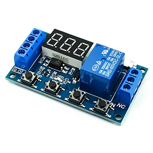 Relais temporisateur DC 6-30V programmable pour éviter la surchauffe LED