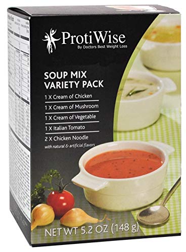 ProtiWise - High Protein Diet Soup Mix | Variety Pack | Low Carb