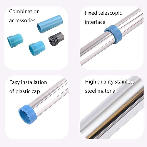 Miniatura 7 de Kit de tubo para telón de fondo, soporte de fondo de boda para ceremonia con bases de acero pesadas, soporte de fondo resistente para fiestas,