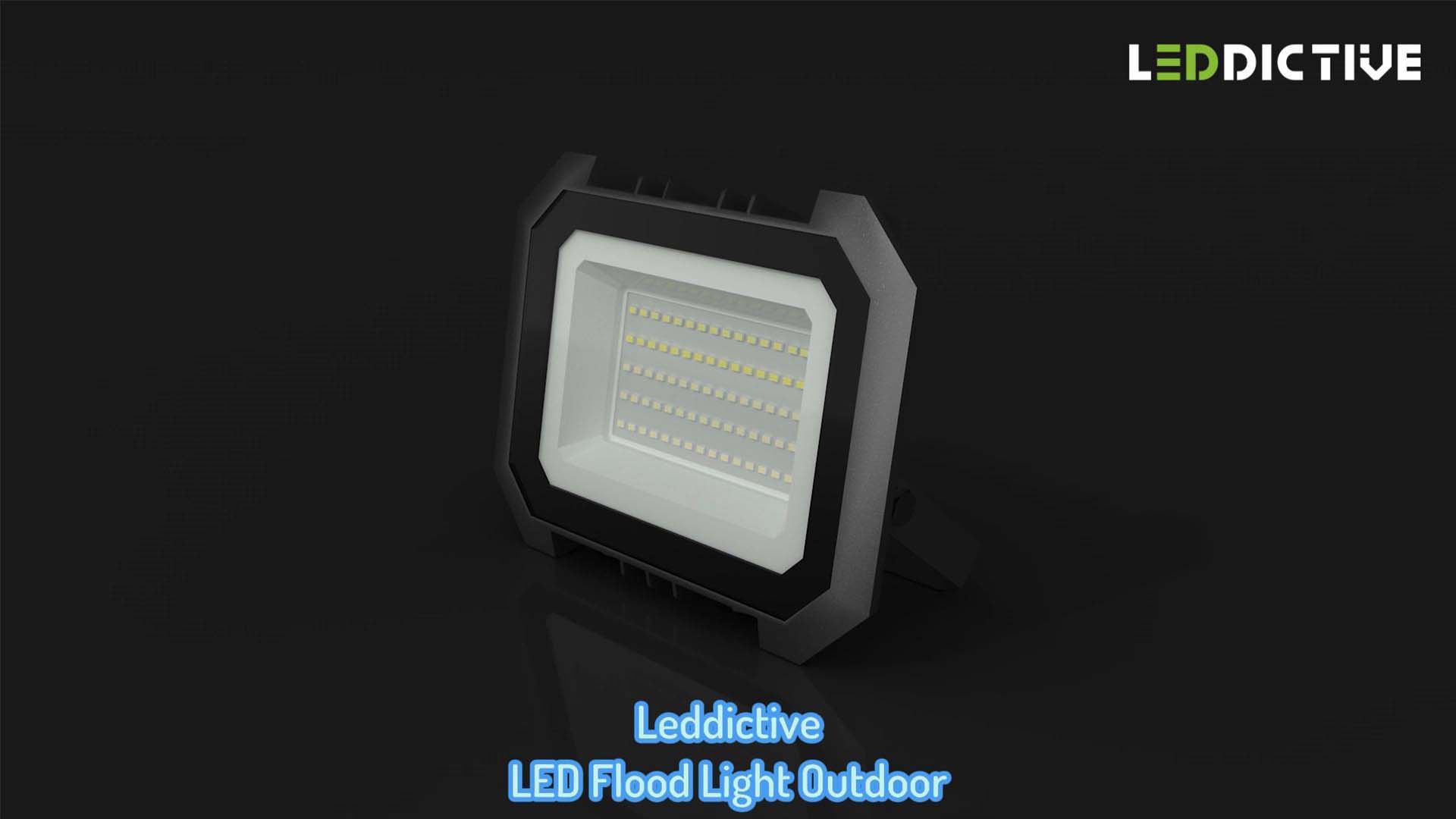 Leddictive 2 Pack LED Flood Lights Outdoor, 100W 10000LM
