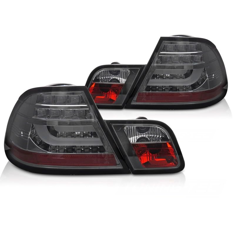 Feux fumés LED bar pour sublimer votre BMW E46 Coupé la nuit