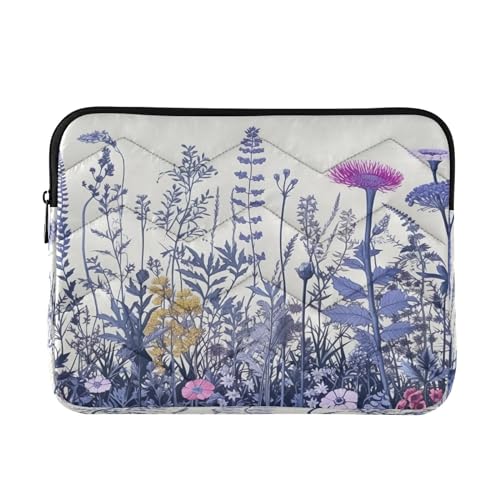 Funda para Laptop de 13-14 Pulgadas con Diseño Floral miniatura 1