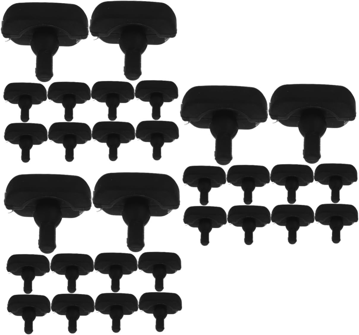 3sets 10pcs Heat Resistant Silicone Bumpers for Air Fryers Food Grade Replacement Parts Scratch Design Easy with Various Brands for Enhancing Air Fryer Functionality 10pcs*3 3sets 10pcs Heat Resistant Silicone Bumpers for Air Fryers Food Grade Replacement Parts Scratch Design Easy with Various Brands for Enhancing Air Fryer Functionality 10pcs*3