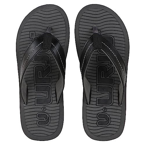Image of URJO LM 102 Men's Slippers /FlipFlops Lightweight Super Flexible Arch Support Durable Anti Skid & Stylish Dailywear Slippers /FlipFlops for Men