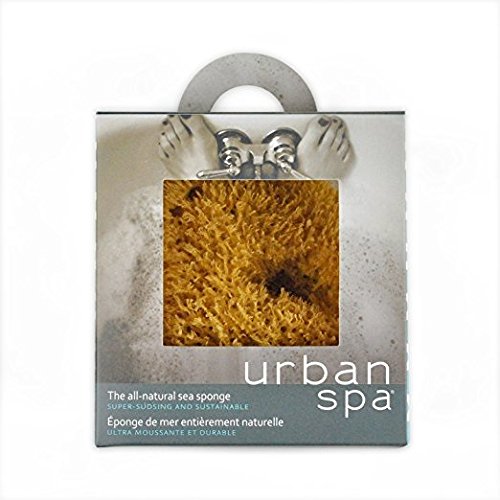 Urban Spa All-Natural Sea Sponge,1 Count Per Pack (Pack of 2)