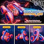 Remote Control Car,RC Cars Boys Toys for 3 4 5 6 7 8 9 10 11 12 Year Old Boy Double Sided 360°Flip 4WD Rechargeable Drift RC Race Car Birthday Gifts Easter Basket Stuffers for Kids Age 3-12 - Image 2