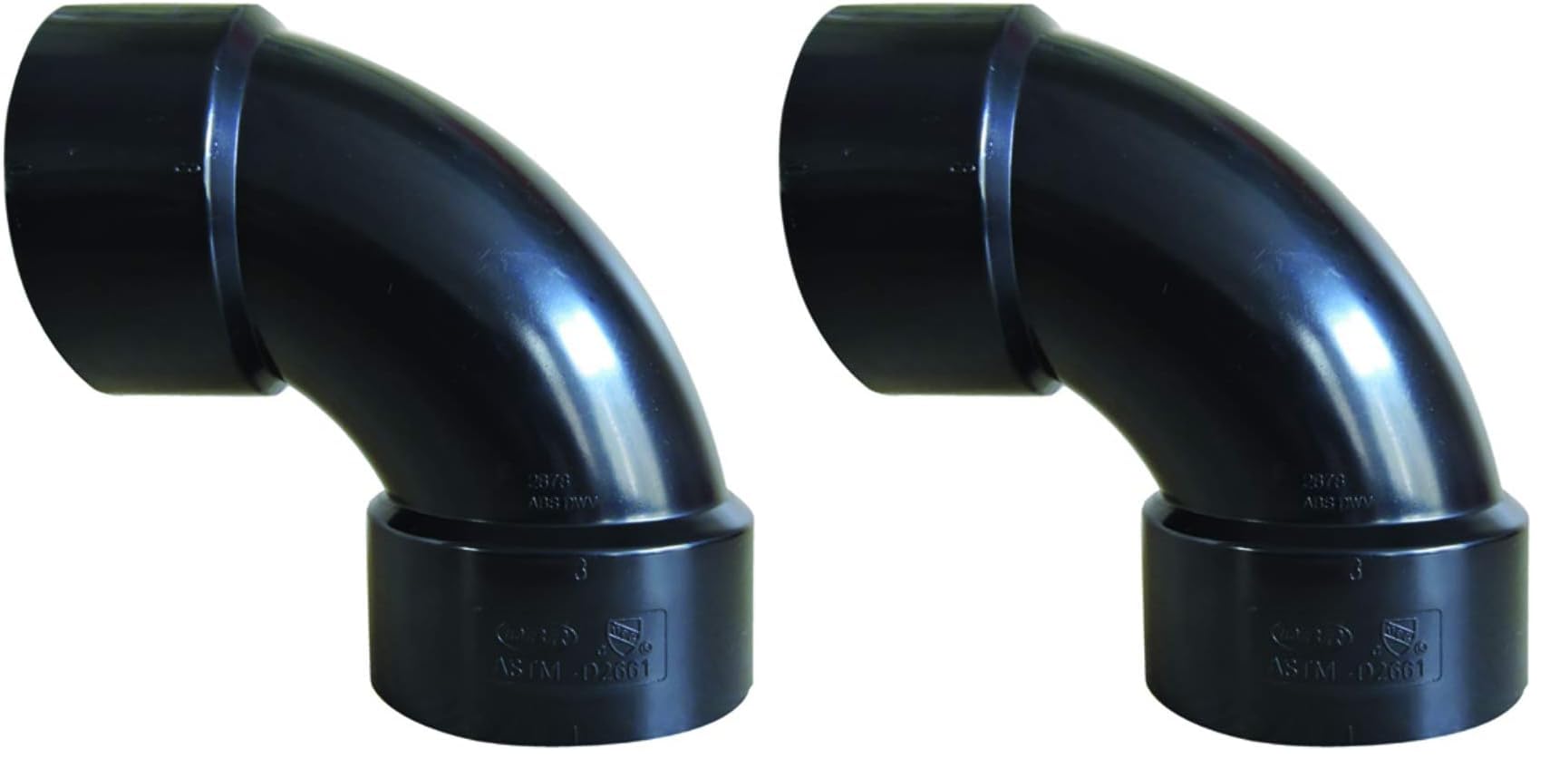 Valterra LLC D502878 90 Elbow 3" HUB DWV (Pack of 2)