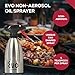 Evo Oil Sprayer 18/8 Stainless Steel, Non-Aerosol for Olive, Cooking Oils, and Vinegars, Silver, 16-Ounce Capacity