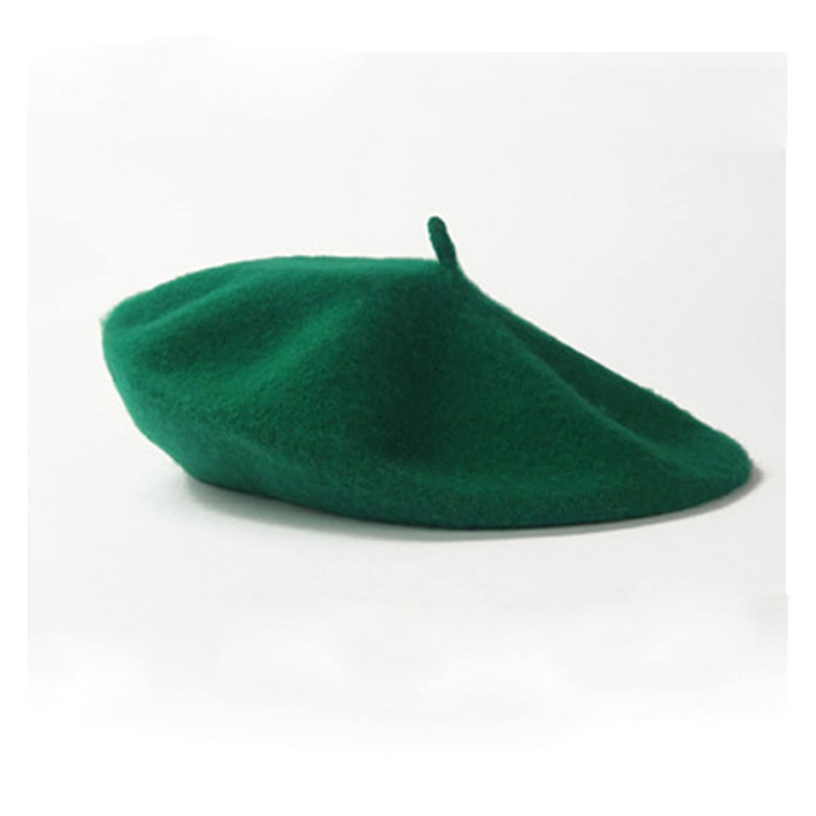 Artysta Beret's Women's Retro Spring i Winter Beret Warm Flat Cap Wool Hat Nekury (Color : Orange)