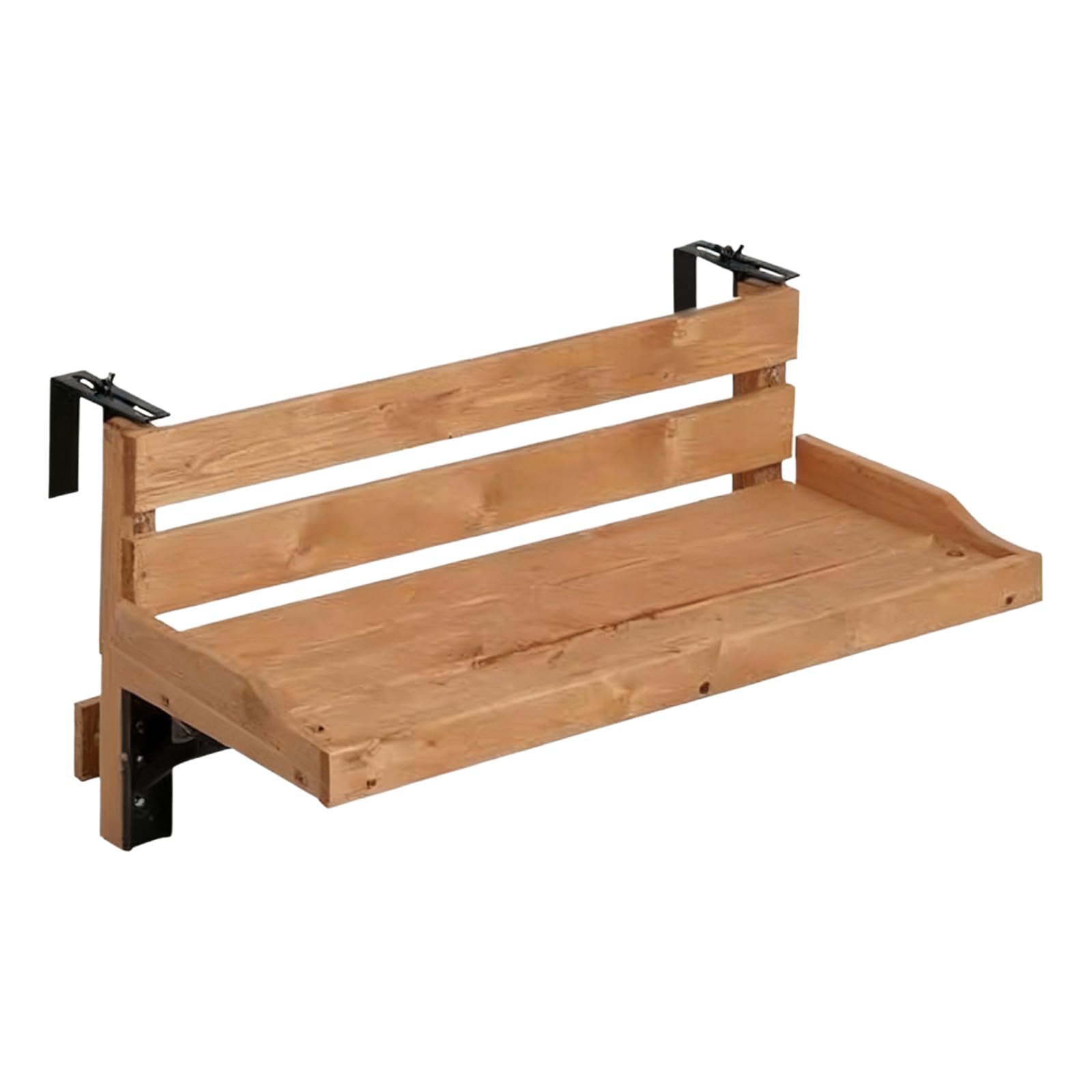 Tavolo da Balcone Sospeso,Tavolo Sospeso per Balcone,Tavolo da Appendere alla Ringhiera del Balcone,Tavolo da Balcone Sospeso Pieghevole,Stabile Costruzione,per Piccoli Spazi