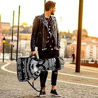 Housse de transport rembourrée en tissu Oxford imperméable avec bandoulière réglable pour guitare Husky de Sibérie Style… - Les Beatles, Paul McCartney, John Lennon, RIngo Starr, George Harrison Housse de transport rembourrée en tissu Oxford imperméable avec bandoulière réglable pour guitare Husky de Sibérie Style… – Image 6