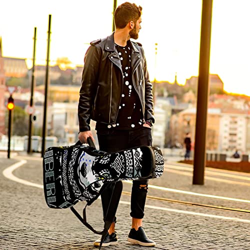 Housse de transport rembourrée en tissu Oxford imperméable avec bandoulière réglable pour guitare Husky de Sibérie Style… - Les Beatles, Paul McCartney, John Lennon, RIngo Starr, George Harrison Housse de transport rembourrée en tissu Oxford imperméable avec bandoulière réglable pour guitare Husky de Sibérie Style… – Image 7
