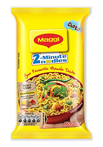 Image of Maggi 2 Minute Masala Noodles, 32g [Pack of 18]