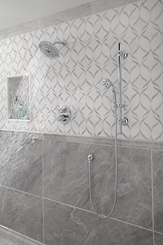 Delta Faucet T27897, Chrome Cassidy Traditional Monitor 17 Series Valve Trim With 3-Setting Integrated Diverter #TOP4