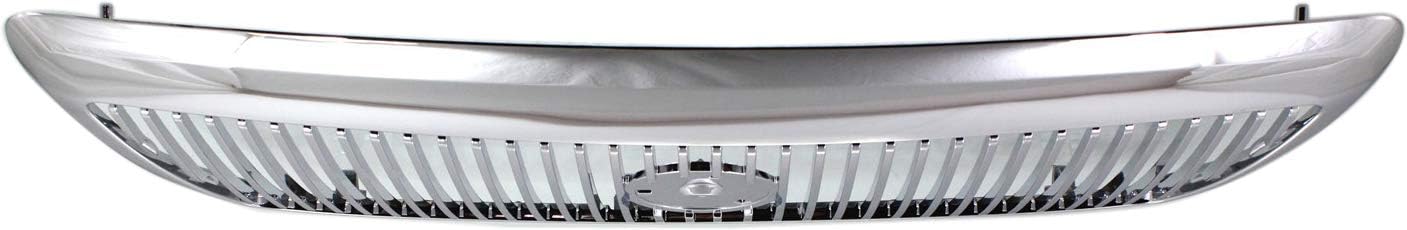 Evan-Fischer EVA17772028641 Grille for Mercury Grand Marquis 03-05 Chrome Monotone Replaces Partslink# FO1200406