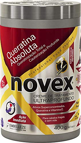 Creme de Tratamento Queratina Absoluta 400 G, Novex