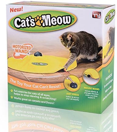 Buyter Cat's Meow Undercover Nylon Fabric Moving Panic Mouse Interactive Play Kitty Funny Creative Kitten Toy